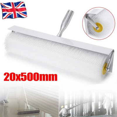 Spiked Aeration Roller 500X20mmSelf Levelling Screed Flooring Tool21mm Spikes from B&Q