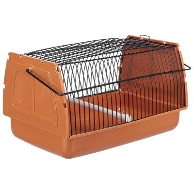 Trixie Transport Box For Birds & Small Animals- Pet Carrier With Handle & Perch