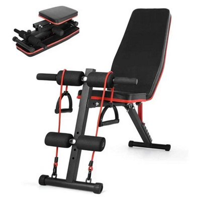 Foldable Adjustable Weight Bench Full Body Workout Training Bench from B&Q