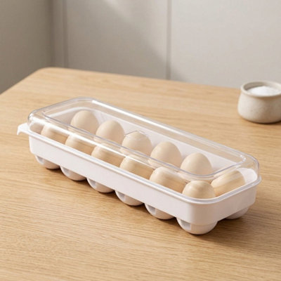  - 12 Slot RefrigErator Egg Storage Tray Stackable Egg Holder