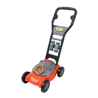 Kids Bubble Lawn Mower Toy- Push Along Outdoor Fun For Children from B&Q