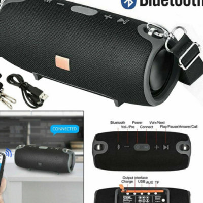  - 40W Stereo Bluetooth Speaker Usb Aux Fm Wireless