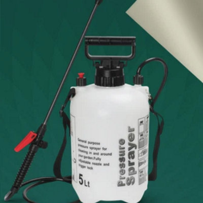 Portable Hand Pump Pressure Sprayer Garden Chemical Weed Spray Bottle 10 8 5 Litre from B&Q