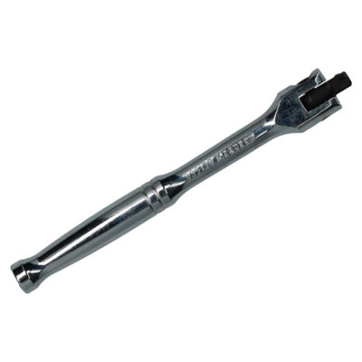 Heavy Duty Breaker Bar Knuckle 1/4 Drive Socket Wrench Tool 6 Inches from B&Q