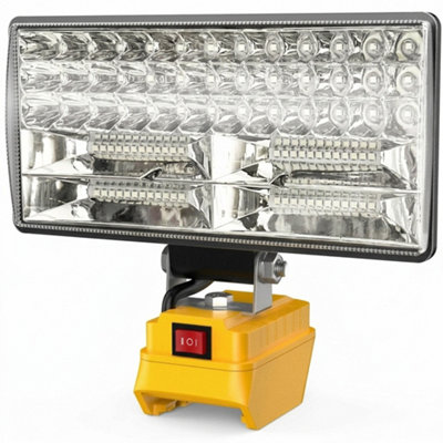 Cordless Led Work Light Compatible With 18V 20V Battery 6500K Dual Usb Charging Port from B&Q