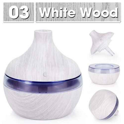  - Led Ultrasonic Aroma Diffuser And Humidifier For Essential Oils And Air Freshening