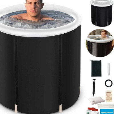 Inflatable Ice Bath Tub Cold Plunge Pool For Indoor & Outdoor Recovery from B&Q