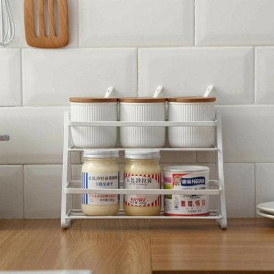 2-Tier Countertop Spice Rack Organizer from B&Q