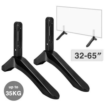 Tv Stand Legs Universal Pedestal Base Mount For 32 To 65 Inch Tvs from B&Q