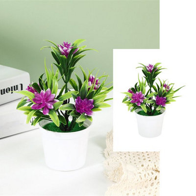 Artificial Faux Plant Tree In Pot  Indoor Outdoor Decor