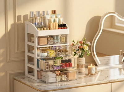  - Large Capacity Makeup & Cosmetic Organizer Box
