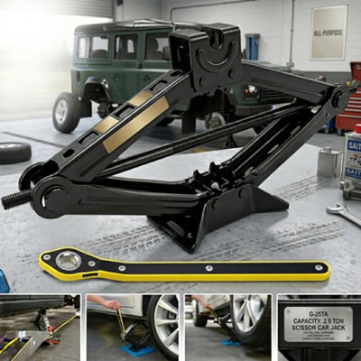  - 2.5 Tonne Scissor Jack Lift For Car Van