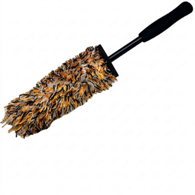  - Car Wheel Rim Cleaning Brush Soft Bristle Alloy Tire Cleaning Tool
