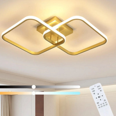  - 50W Dimmable Ceiling Light With Remote Control Modern Led Light