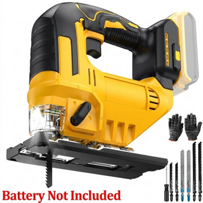  - Cordless Jig Saw Dewalt 20V Max Battery Compatible Bevel Cut Woodworking Tool Battery Not Included