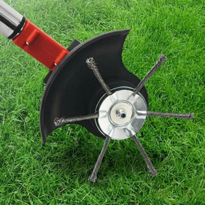  - 6 Inch Grass Strimmer Head Steel Wire Wheel Brush Cutter For Garden Weed Trimmer