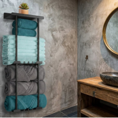  - Self Adhesive Bathroom Towel Rail