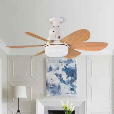  - E27 Led Ceiling Fan Light With Remote Dimmable Smart Fan Lamp