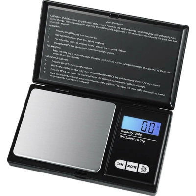  - Mini Digital Pocket Scale 0.01G To 200G Jewellery Gold Weighing Scale