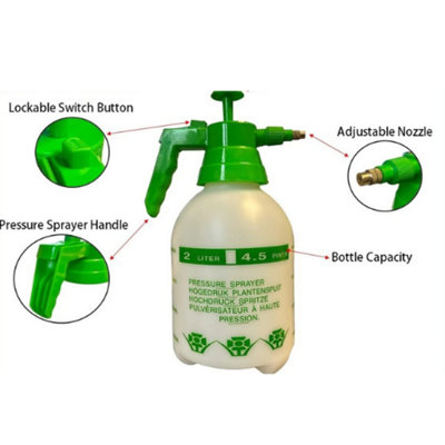  - Garden Pressure Spray Bottle Hand Pump Weed Sprayer 2L 5L 8L 10L