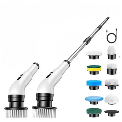  - 9 In 1 Electric Spin Scrubber Cordless Cleaning Brush