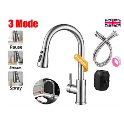  - Modern Kitchen Sink Mixer Tap Pull Out Spray