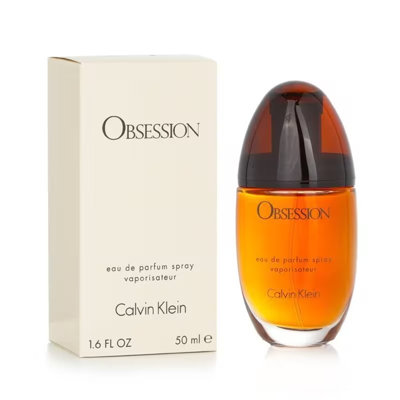B&Q Calvin Klein Obsession Eau De Parfum Spray 50Ml  Long Lasting Warm And Sensual Fragrance