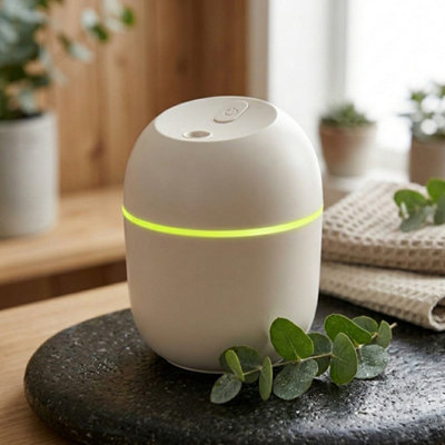 B&Q Portable Ultrasonic Air Humidifier Aroma Essential Oil Diffuser Usb Mist Maker