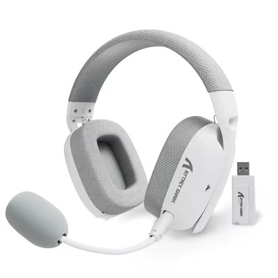 B&Q L80Pro White Over Ear Bluetooth Wireless Headphones Adjustable Foldable Headset