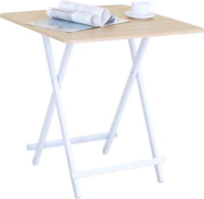  - 70Cm Square Wooden Folding Dining Table Space Saving Kitchen Table For Small Spaces