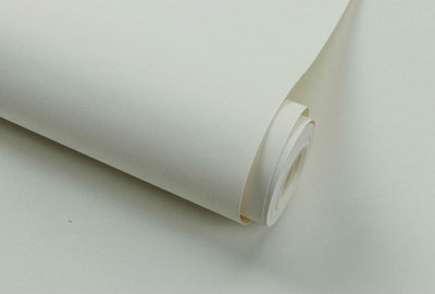 Zed Décor Zed Decor Plain Light Sage Green Textured Vinyl Wallpaper 571001 from B&Q