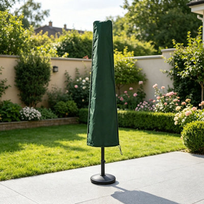 B&Q -  Patio Sun Shade Umbrella Parasol Cover 190Cm Green