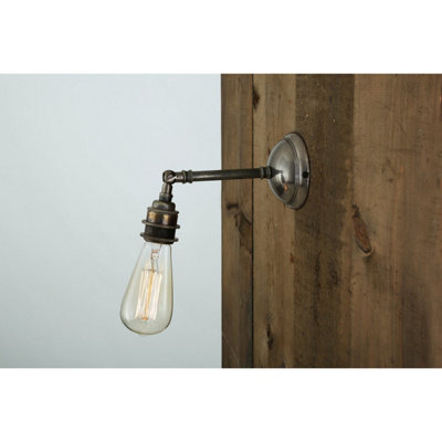 Luminosa Lighting Light/Silver Luminosa Ing Luminosa Dabb Wall Antique 13Cm