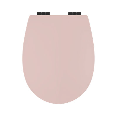 Bemis Hudson Soft Close Toilet Seat Matt Almond Rose from B&Q