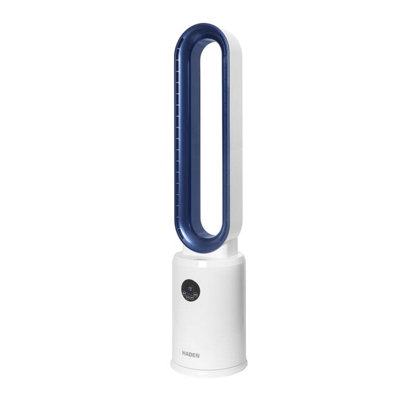 Haden 101Cm 3 Speed Oscillating Bladeless Tower Fan White215529 from B&Q