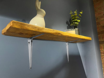 Stiley Living London Shelf Bracket 200X250mm Stainless Steel (Pack Of 4) from B&Q
