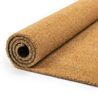 B&Q -  1M Wide Natural Coconut Coir Matting