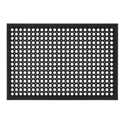 B&Q -  Ramp Rubber Ring Door Mat Black (90 X 60Cm) - Image 3