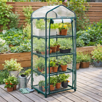 Marco Paul 4 Tier Mini Garden Greenhouse from B&Q