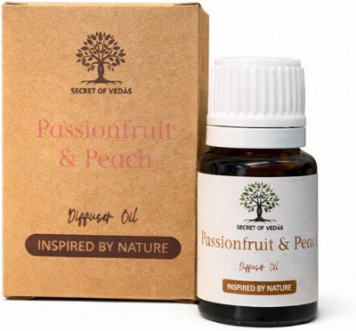 B&Q -  Passionfruit & Peach Diffuser Oil 10Ml Reed Diffuser Oil Electric Diffuser Oil Fragrance Oil Oil Burner Home Fragrance Scented Oil