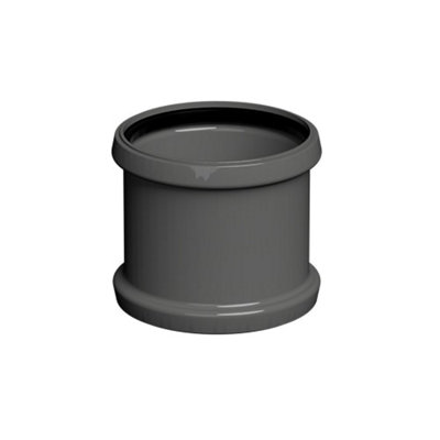 Floplast 110mm Industrial/xtraflo Downpipe KitHopperGrey from B&Q
