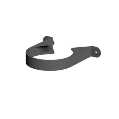 Floplast 110mm Industrial Xtraflo Downpipe KitSwan Neck ConfigurationGrey from B&Q