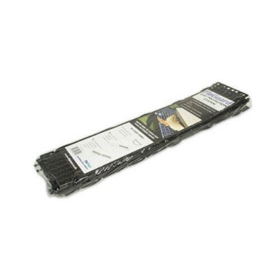 B&Q -  Floguard Gutter Guard Pack 50MFits 112mm Half Round And 114mm Square GuttersPvc-UBlack.
