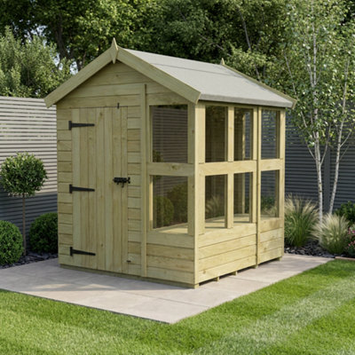 B&Q - 6 X 6 Apex Potting ShedDiy Sheds