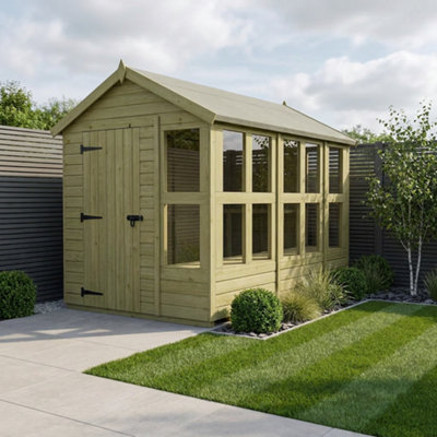 B&Q - 6 X 10 Apex Potting ShedDiy Sheds