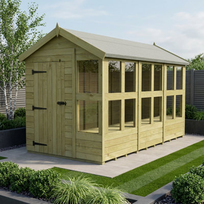 B&Q - 6 X 12 Apex Potting ShedDiy Sheds