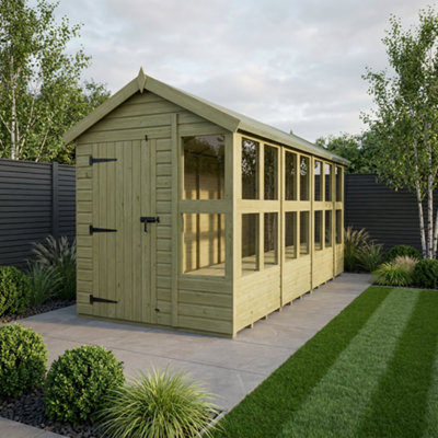 B&Q - 6 X 14 Apex Potting ShedDiy Sheds