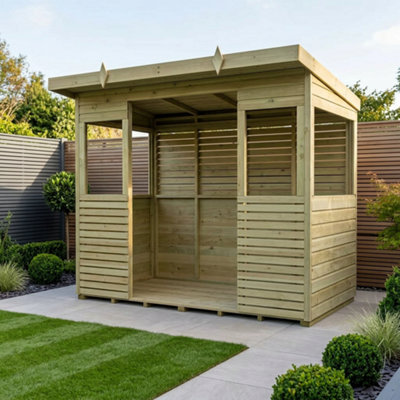 B&Q -  8 X 4 Bbq/outdoor Kitchen Shelter