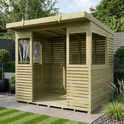 B&Q -  8 X 6 Bbq/outdoor Kitchen Shelter