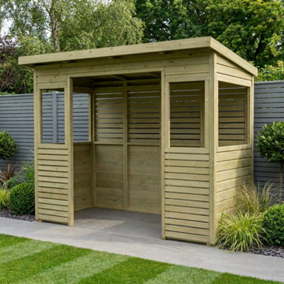 B&Q -  10 X 4 Bbq/outdoor Kitchen Shelter